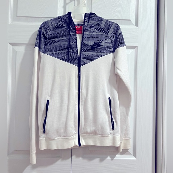 Nike Active zip up jacket windbreaker with hood XS - Picture 1 of 8